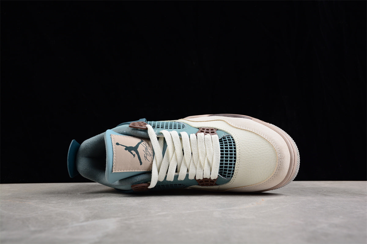 Custom Air Jordan 4 Retro “Snorlax & Doraemon”