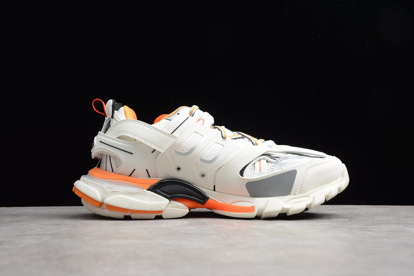 Balenciaga Track White Orange Sneakers