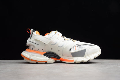 Balenciaga Track White Orange Sneakers