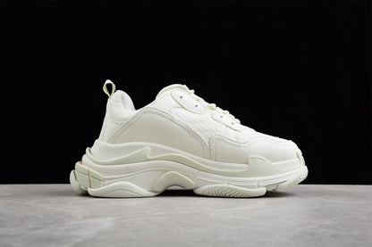 Balenciaga Triple S White Rubber Sneakers