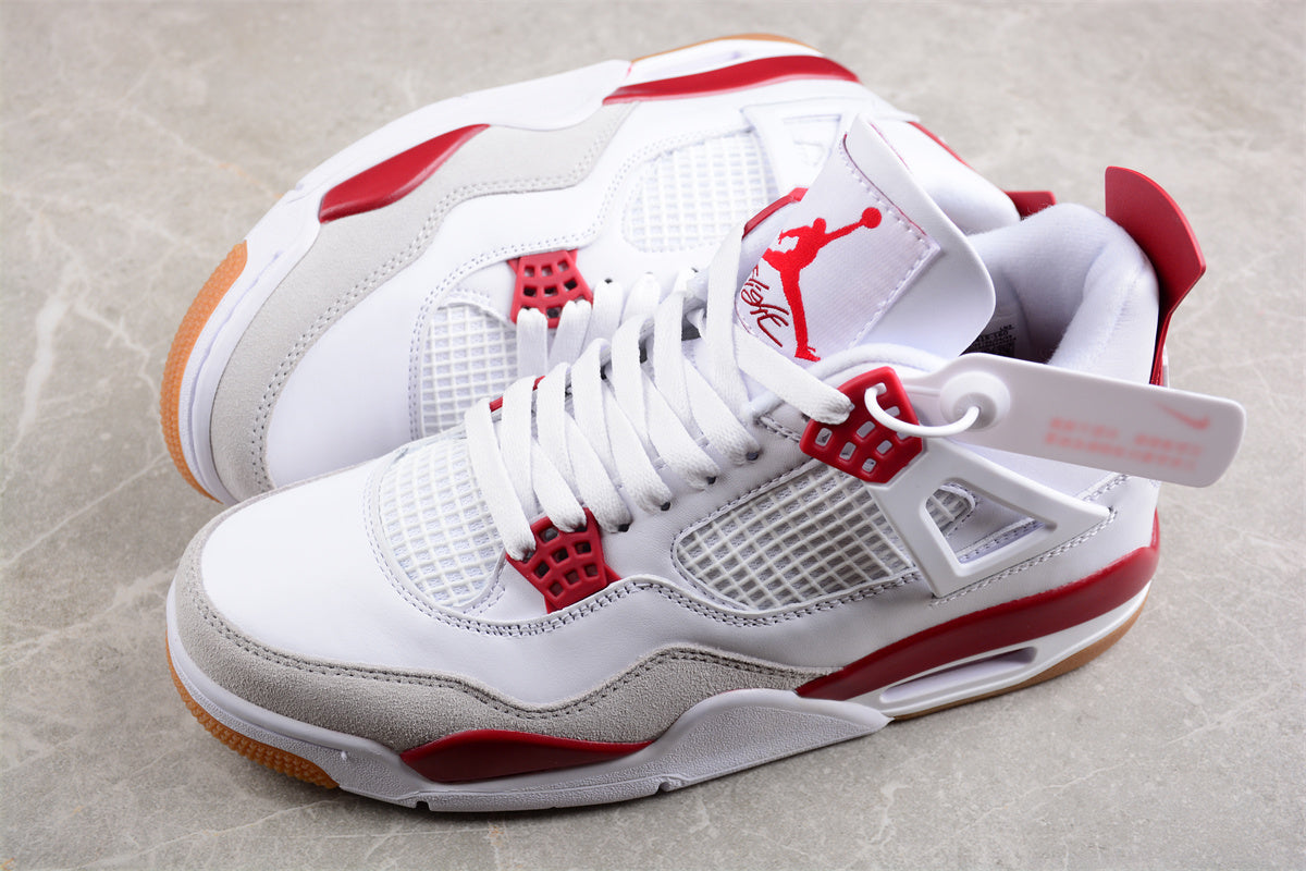 Nike SB x Jordan Air Jordan 4 "Sapphire" White Red