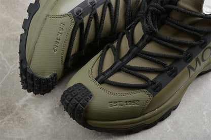 Moncler Trailgrip Lite 2 Olive Black Sneakers