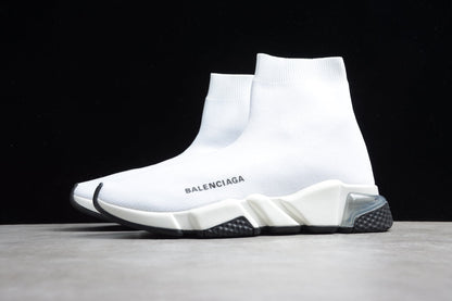 Balenciaga Off-White Speed Knit Sneakers