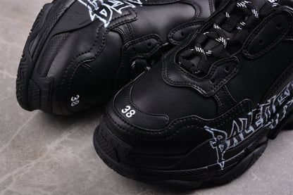 Balenciaga Triple S Black Sneakers