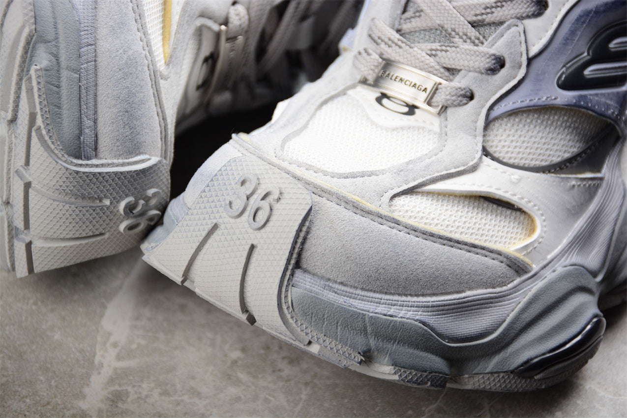 Balenciaga Cargo White Grey Sneakers