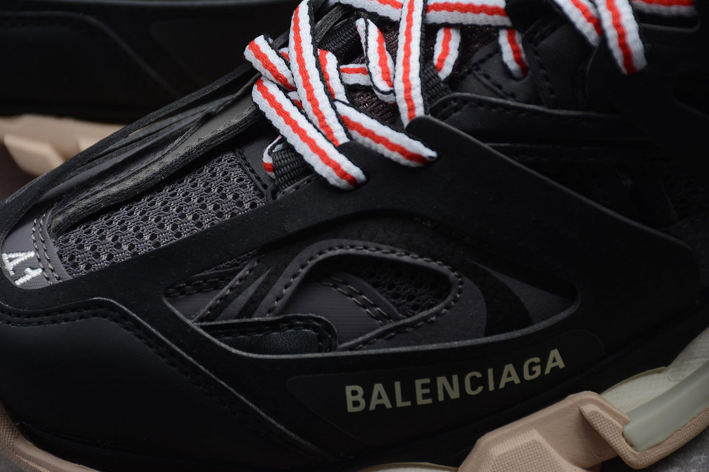 Balenciaga Track Trainer 'Black Red'