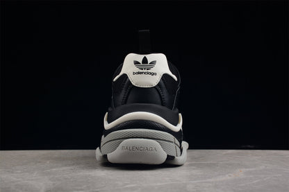 Balenciaga x Adidas Triple S Black Sneakers