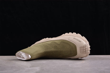 Moncler Trailgrip Sock Green Beige Sneakers