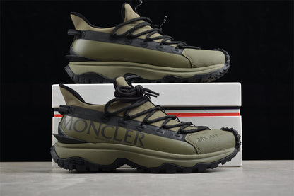Moncler Trailgrip Lite 2 Olive Black Sneakers