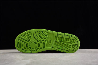 Air Jordan 1 Mid Olive Green Sneakers