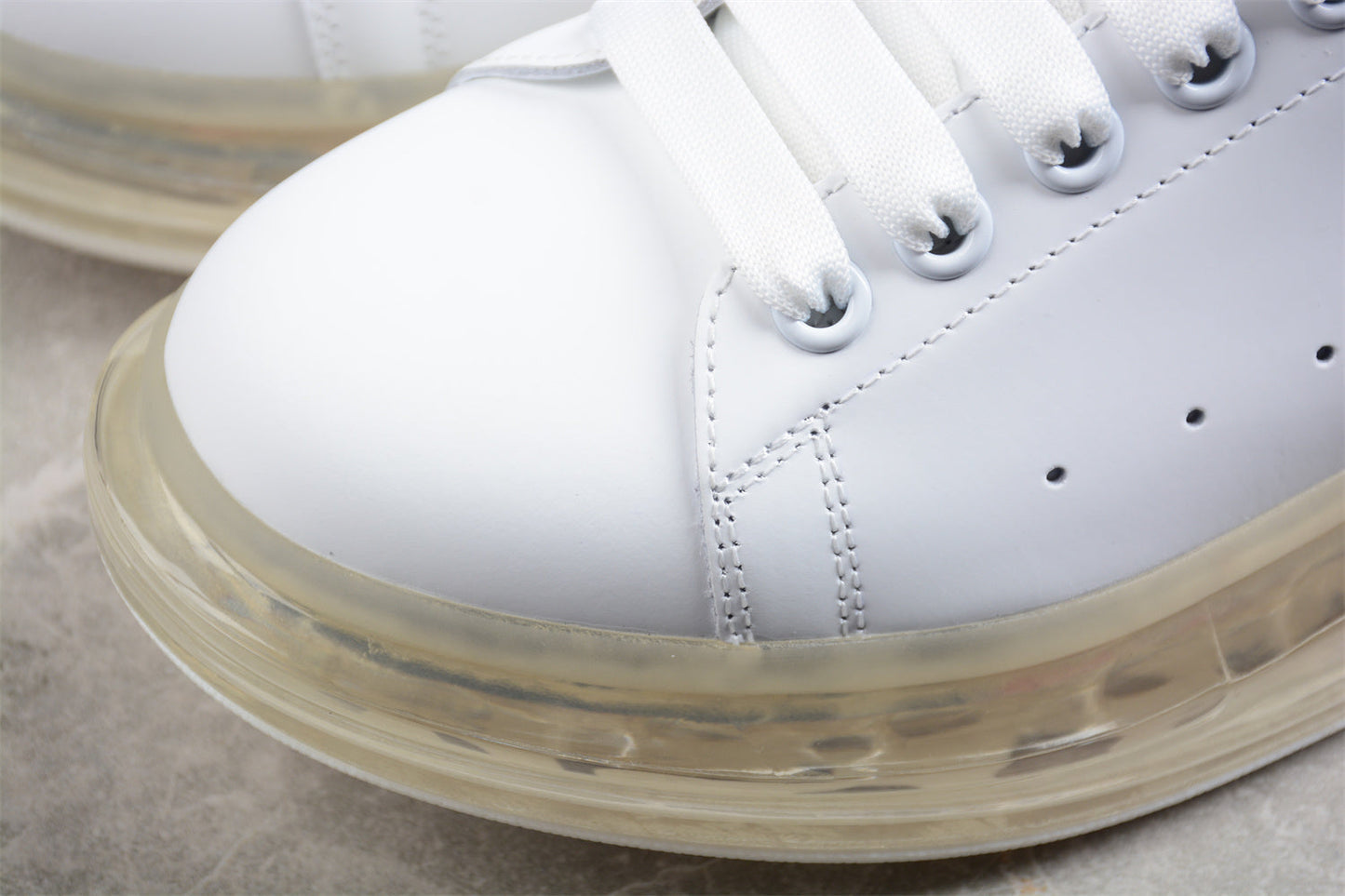 Alexander McQueen Oversized Air Sole Sneaker in White