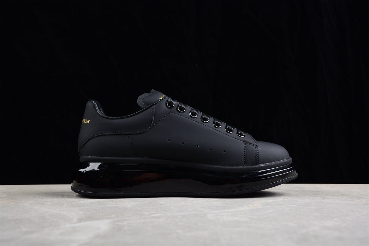 Alexander McQueen Oversized Air Sole Sneaker in Black