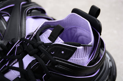 Balenciaga Track 3.0 Black Purple Sneakers