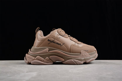 Balenciaga Triple S Brown Sneakers