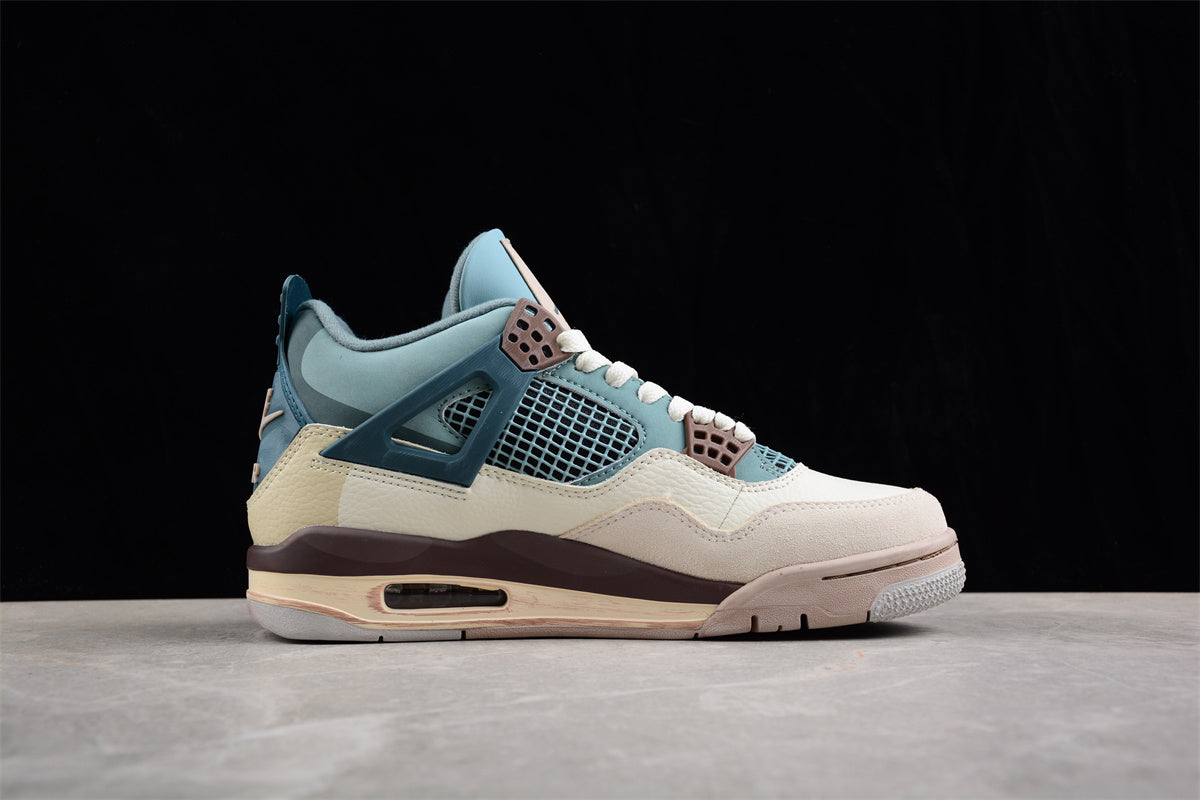 Custom Air Jordan 4 Retro “Snorlax & Doraemon”