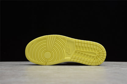 Nike Air Jordan 1 Mid SE Voltage Yellow Sneakers