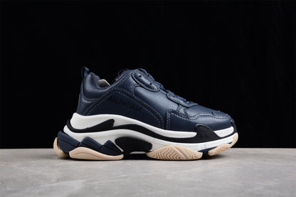 Balenciaga Triple S Blue White Sneakers