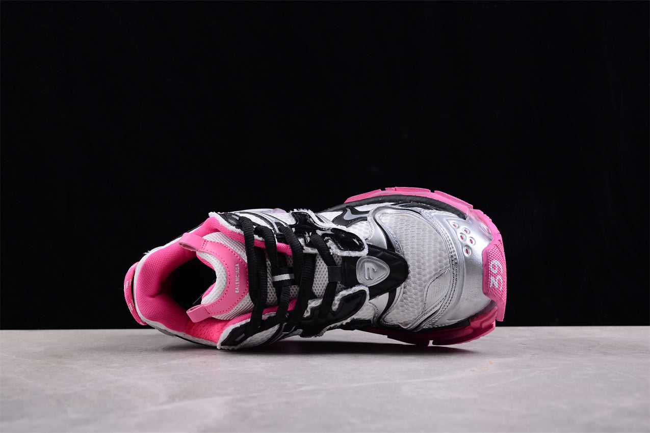 Balenciaga Runner 2 Women's Silver Pink Sneakers