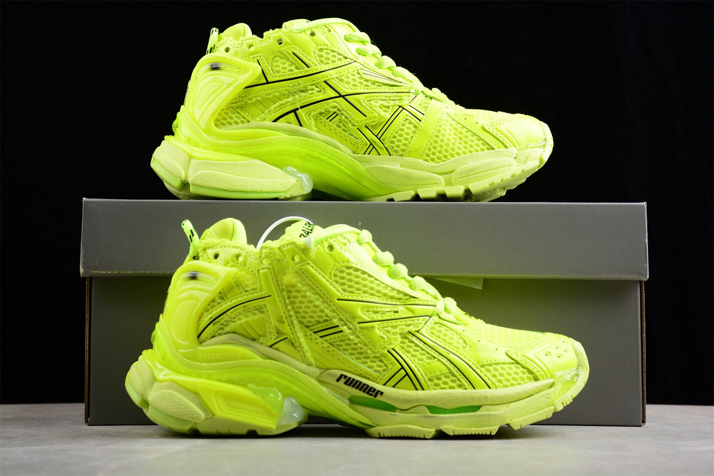 Balenciaga Runner Yellow Sneakers