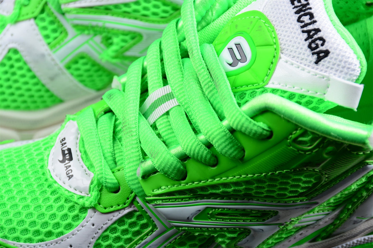 Balenciaga Runner Fluo Green Sneakers