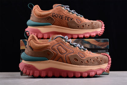 Moncler Genius x Salehe Bembury Trailgrip Grain Orange Sneakers