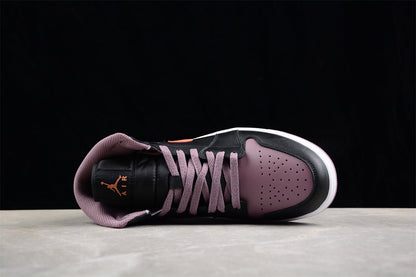 Nike Air Jordan 1 Mid SE Black Sky J Mauve Sneakers