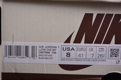 Travis Scott x Air Jordan 1 Low OG Mocha Sneakers