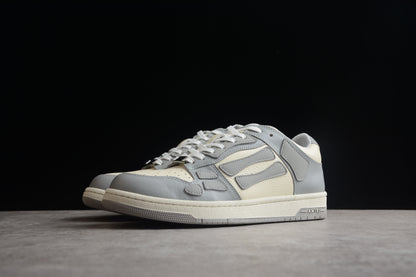 AMIRI Skel Top Low Tan White Sneakers