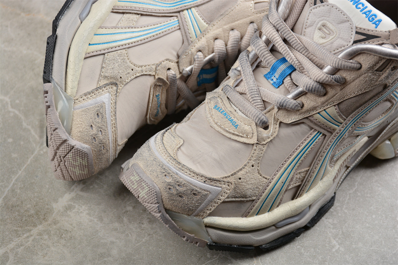 Balenciaga Runner Taupe Blue
