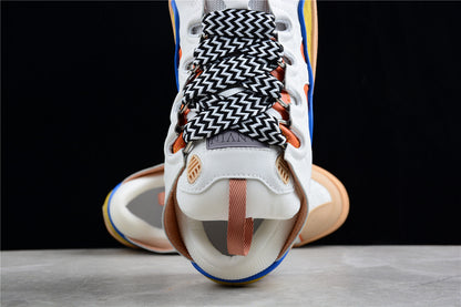 Lanvin Leather Curb Beige Sneakers