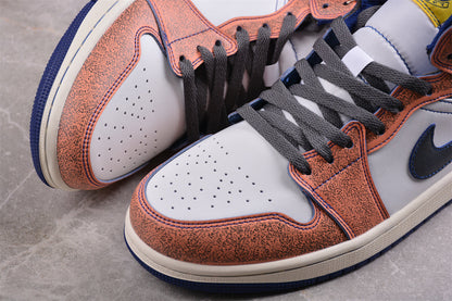 Nike Air Jordan 1 Mid SE Flight Vintage Sneakers