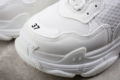 Balenciaga Triple S Mule All White
