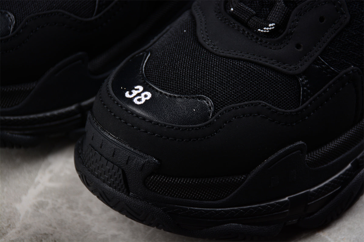 Balenciaga Triple S Mule All Black