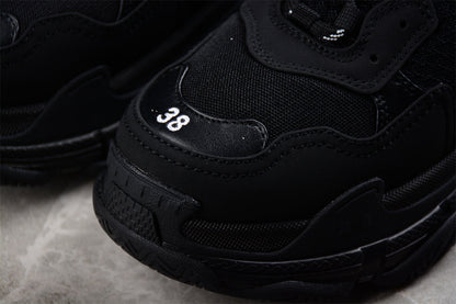 Balenciaga Triple S Mule All Black