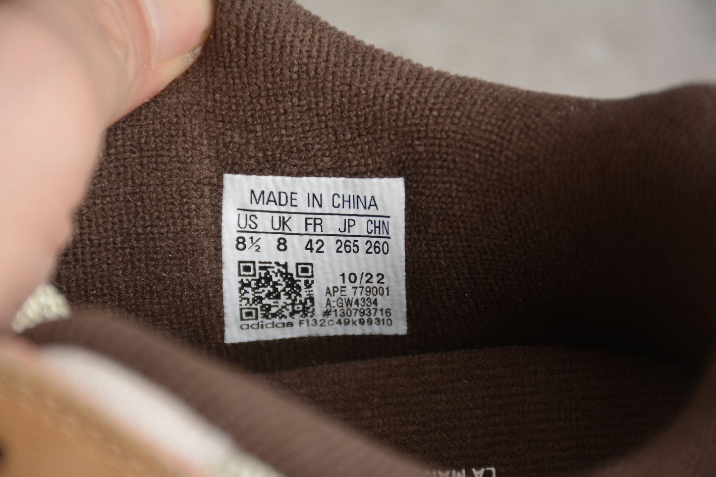 adidas Forum 84 Low CL in Alumina, Branch Brown,