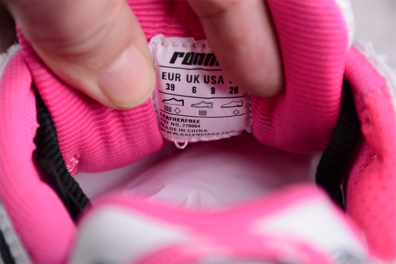 Balenciaga Runner 2 Women's Silver Pink Sneakers