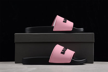Balenciaga Pink Pool Slides