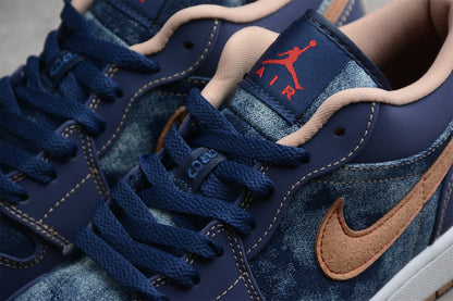 Air Jordan 1 Low SE Denim Sneakers