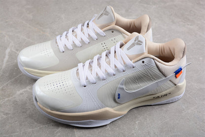 Off-White x Nike Zoom Kobe 5 Sail Concept Basketball Shoes