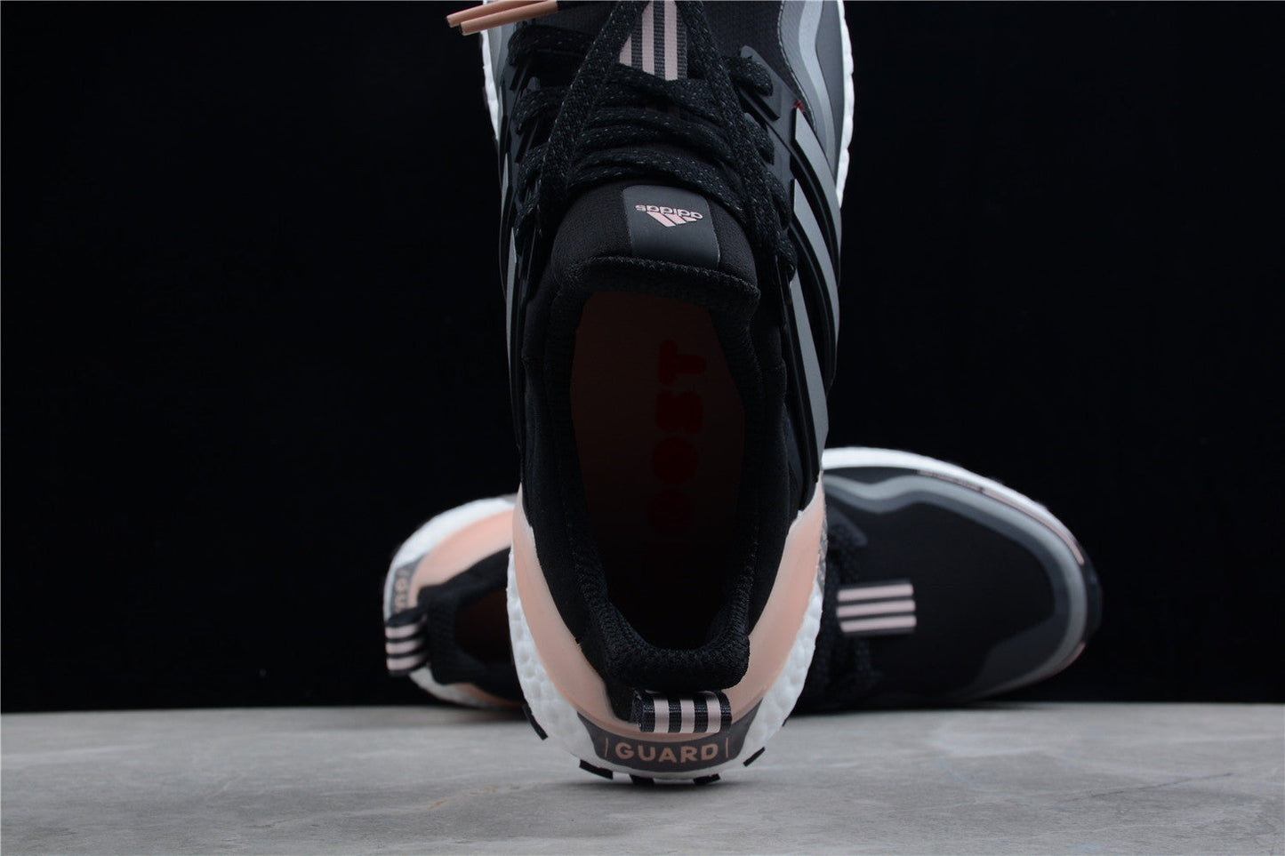 adidas Ultraboost Guard Women's Running Shoes in Black/Grey/Pink