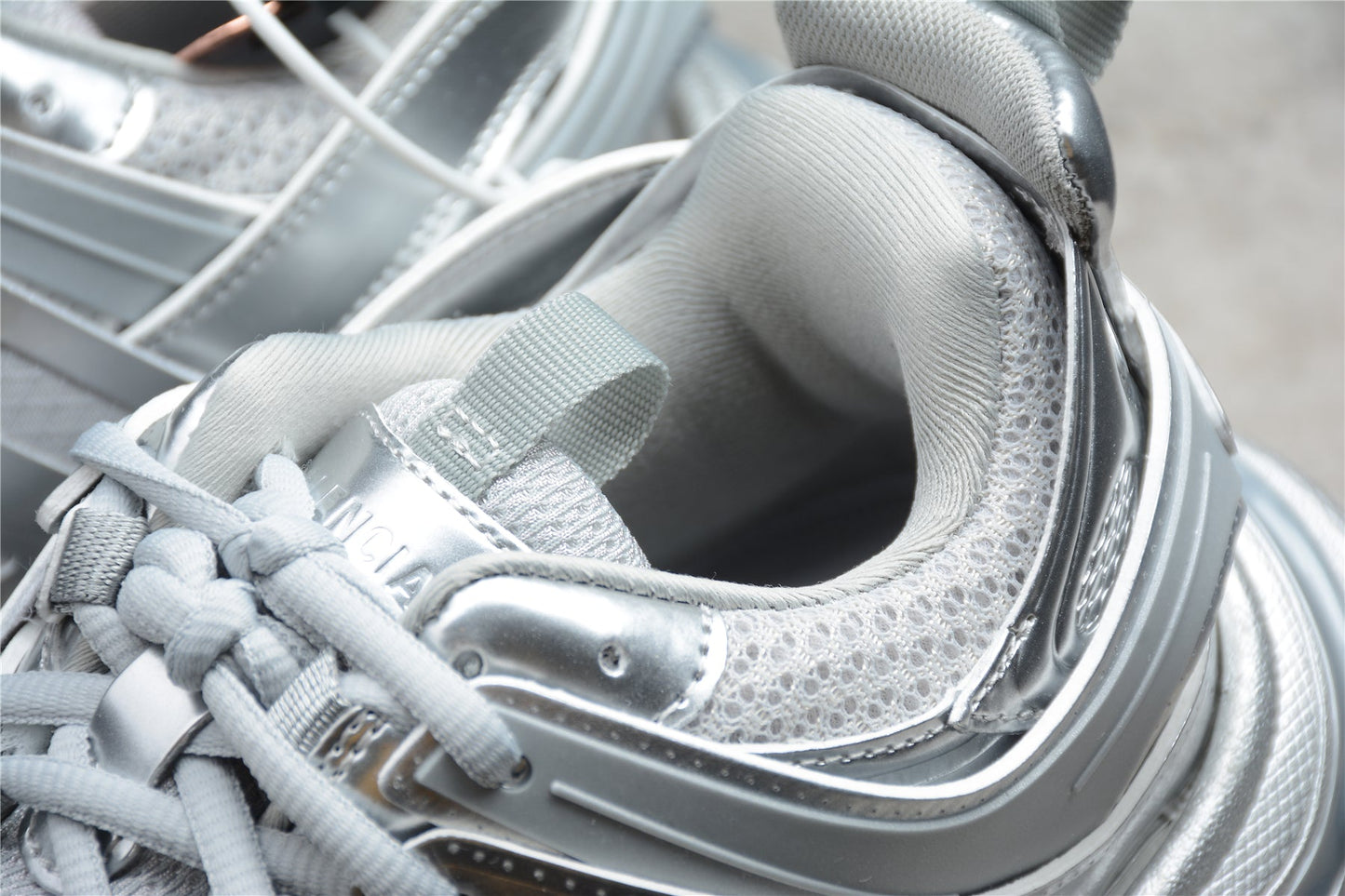 Women's Silver Track Lifestyle Sneakers