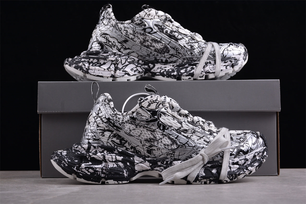 Balenciaga 3XL Extreme Graffiti White & Black