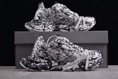 Balenciaga 3XL Extreme Graffiti White & Black