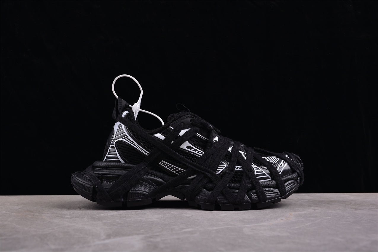 Balenciaga 3XL Extreme Lace Black & White