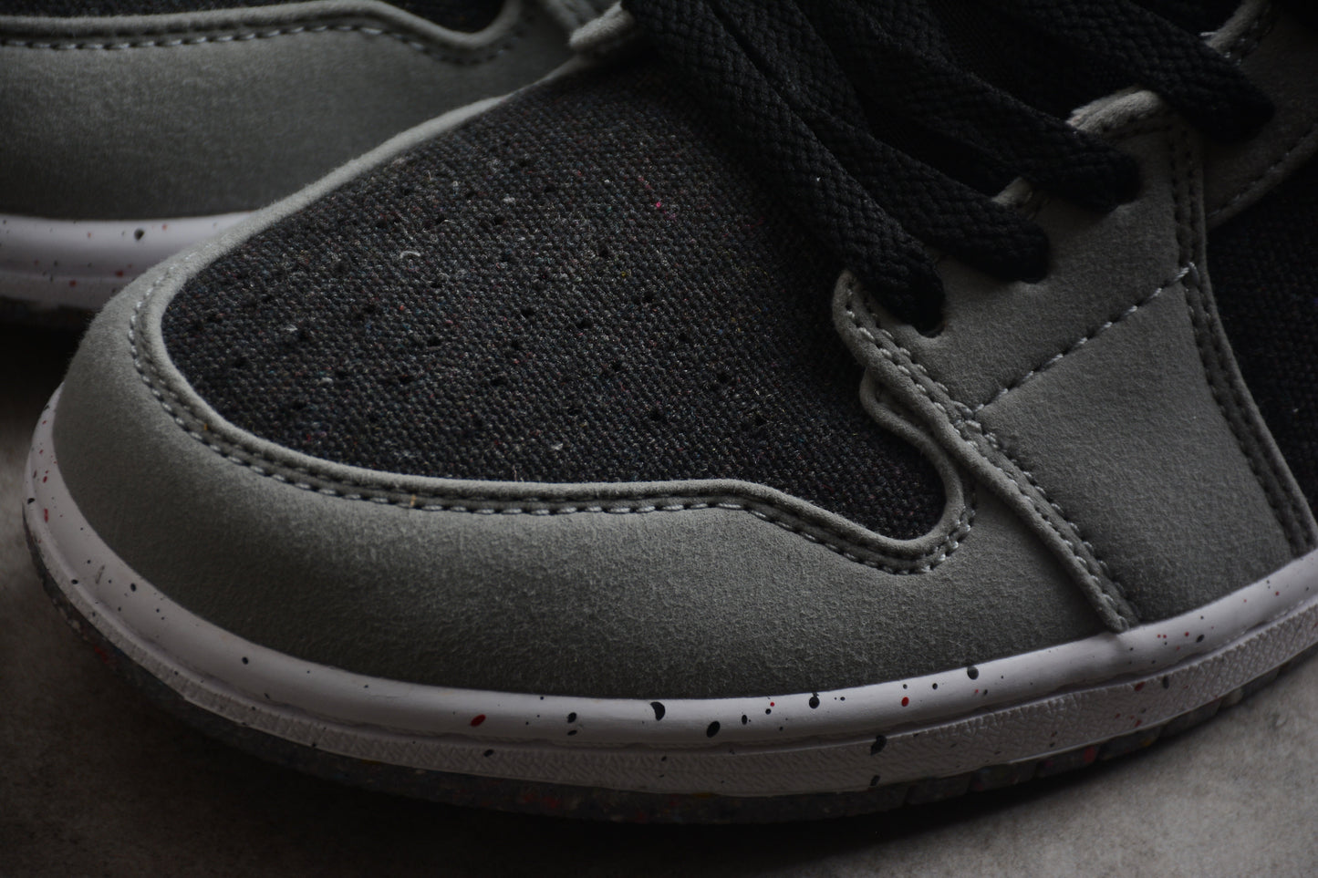 Air Jordan 1 Low SE "Crater Black Grey"