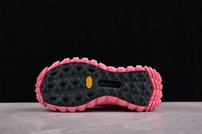 Moncler Trailgrip Sock Black Pink Sneakers