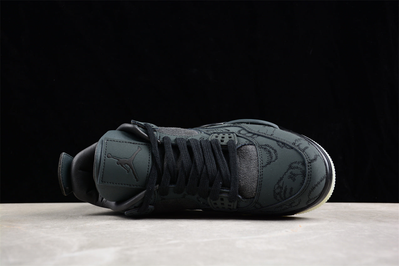 KAWS x Air Jordan 4 Retro "Black"