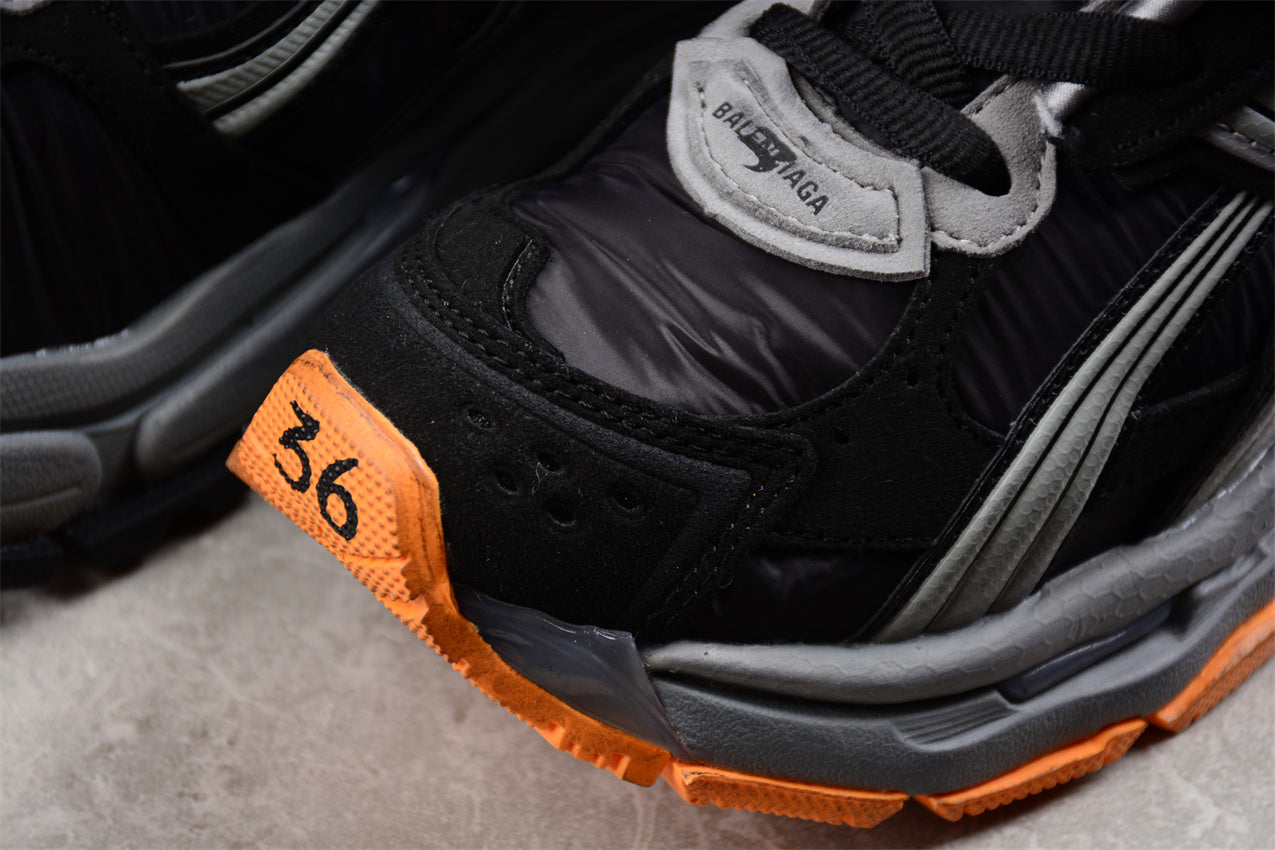 Balenciaga Runner Black Orange