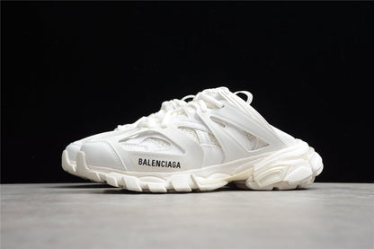 Balenciaga White Track Mule Sneakers