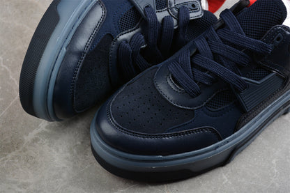 Christian Louboutin Astroloubi Lace-Up Navy Blue